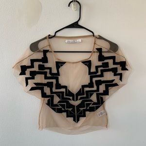 Fun Mesh Crop Top